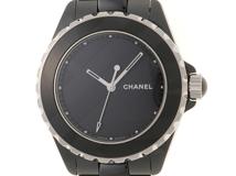CHANEL シャネル 腕時計 2018年海外正規品 J12 38MM アンタイトル 世界限定1200本 H5581 ブラック文字盤 セラミック/スティール 自動巻き【472】SJ