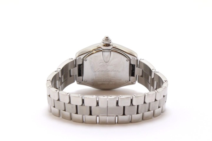 Cartier カルティエ ロードスターSM W62016V3 SS ステンレススチール シルバー文字盤 クォーツ 【460】2148103927348