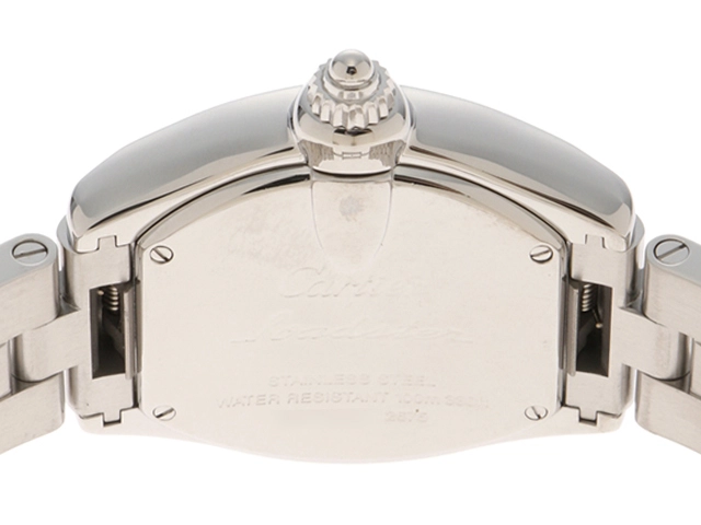 Cartier カルティエ ロードスターSM W62016V3 SS ステンレススチール シルバー文字盤 クォーツ 【460】2148103927348
