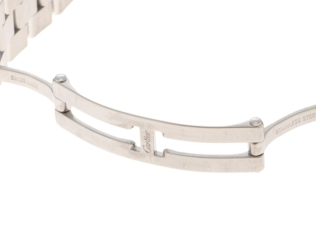 Cartier カルティエ ロードスターSM W62016V3 SS ステンレススチール シルバー文字盤 クォーツ 【460】2148103927348