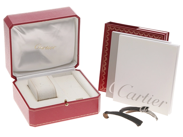 Cartier カルティエ ロードスターSM W62016V3 SS ステンレススチール シルバー文字盤 クォーツ 【460】2148103927348