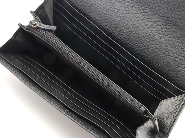 GUCCI グッチ 財布/長財布 ダブルGコンチネンタルウォレット ブラック  