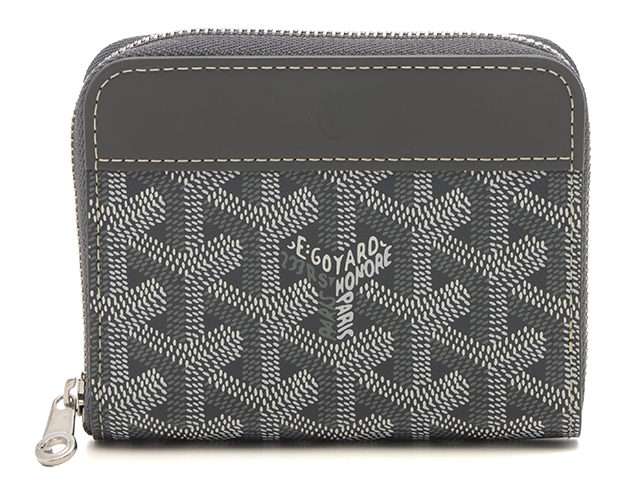 GOYARD ゴヤール 財布 マティニョンPM グレー コーティングキャンバス  