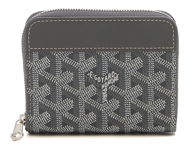 GOYARD ゴヤール 財布 マティニョンPM グレー コーティングキャンバス