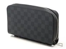 【美品】ルイヴィトン ジッピーXL ダミエ コバルト カモフラージュ 長財布 中古】◇ ルイ・ヴィトン ◇ 2016年秋冬コレクション ジッピー