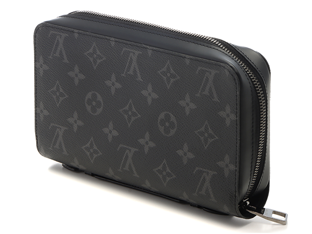 LOUIS VUITTON ネームタグセット モノグラムエクリプス M63062 ルイヴィトン モノグラム・エクリプス ジッピーXL 長財布 M61698