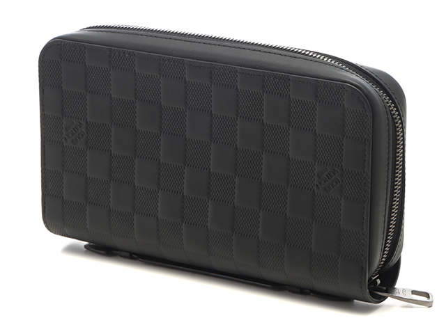 【鑑定済正規品・中古】LOUIS VUITTON PDJ ダミエ アンフィニ LOUIS VUITTON ルイヴィトン 財布 ジッピーXL ダミエ