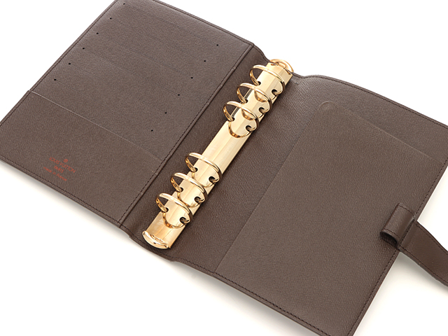 お値下げ　LOUIS  VUITTON   ダミエ　手帳カバー　イニシャル入り ☆値引☆ルイヴィトン ダミエ 手帳 手帳カバー お値下げ LOUIS VUITTON