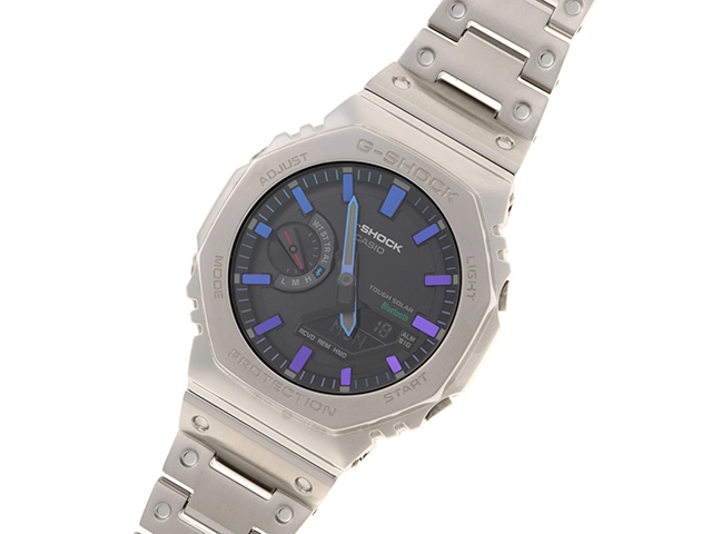 CASIO カシオ 腕時計 G-SHOCK FULL METAL GM-B2100PC-1AJF ブラック/デジタル文字盤 スティール 電波時計 【472】SJ