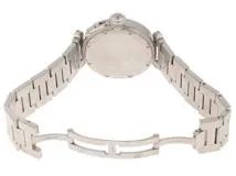 Cartier 　カルティエ　時計　パシャC　 ビッグデイト　W31055M7　SS　自動巻き　ホワイト文字盤【431】2148103929014