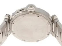 Cartier 　カルティエ　時計　パシャC　 ビッグデイト　W31055M7　SS　自動巻き　ホワイト文字盤【431】2148103929014