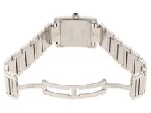Cartier  カルティエ　タンクフランセーズMM　W51011Q3　SS　シルバー　男女兼用　クォーツ2148103929038【432】