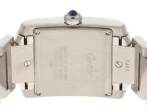 Cartier  カルティエ　タンクフランセーズMM　W51011Q3　SS　シルバー　男女兼用　クォーツ2148103929038【432】