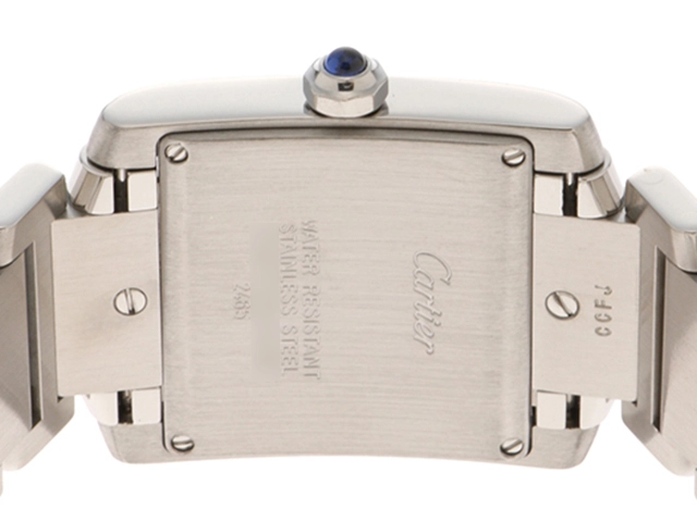 Cartier  カルティエ　タンクフランセーズMM　W51011Q3　SS　シルバー　男女兼用　クォーツ2148103929038【432】