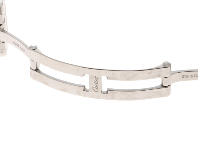 Cartier  カルティエ　タンクフランセーズMM　W51011Q3　SS　シルバー　男女兼用　クォーツ2148103929038【432】