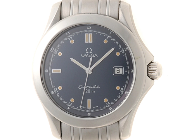 OMEGA Seamaster ステンレススチール 時計　ジャンク品 OMEGA オメガ シーマスター 120m 2511.80 ステンレス 男性用クオーツ