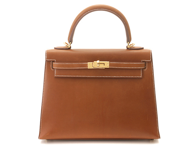 Hermès エルメス ケリー25 ゴールド/GP W刻印(2024年頃) 【471】 Y の