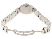 Cartier カルティエ 腕時計 2023年並行品 バロン ブルー ドゥ カルティエ 28mm WSBB0067 スティール シルバー文字盤 クオーツ【472】SJ