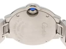 Cartier カルティエ 腕時計 2023年並行品 バロン ブルー ドゥ カルティエ 28mm WSBB0067 スティール シルバー文字盤 クオーツ【472】SJ