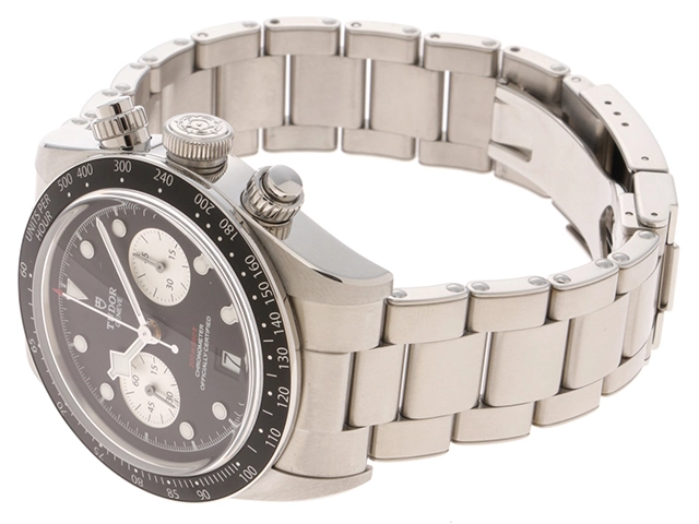 TUDOR チューダー ブラックベイ クロノ 79360N ステンレススチール クロノグラフ メンズ 自動巻き 腕時計 C