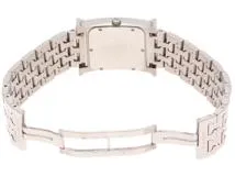 HERMES　エルメス　Hウォッチ　シルバー文字盤　HH1.510　クォーツ　男女兼用腕時計　2148103929670　【205】