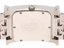 HERMES　エルメス　Hウォッチ　シルバー文字盤　HH1.510　クォーツ　男女兼用腕時計　2148103929670　【205】