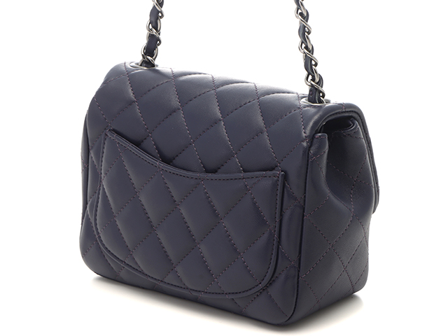 CHANEL シャネル ミニマトラッセ17 チェーンショルダー パープル