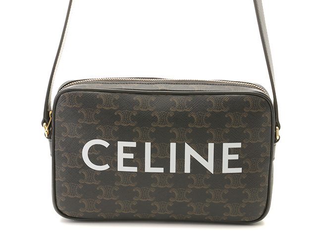 【美品】CELINE ミディアムメッセンジャーバッグ すぐ届く CELINE ミディアム トレッキング メッセンジャーバッグ