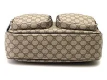 GUCCI グッチ GGスプリーム ショルダーバッグ ベージュ/ダーク