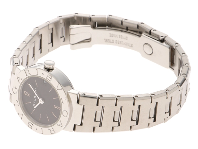 BVLGARI　ブルガリ　ブルガリブルガリ　BB23SS　ステンレススチール　クォーツ　レディース　腕時計　F