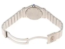 Cartier　カルティエ　時計　サントスオクタゴン　W2001583　レディース　クオーツ　GP/SS　アイボリー文字盤【431】 2148103932632