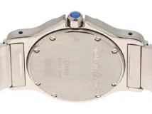 Cartier　カルティエ　時計　サントスオクタゴン　W2001583　レディース　クオーツ　GP/SS　アイボリー文字盤【431】 2148103932632