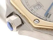 Cartier　カルティエ　時計　サントスオクタゴン　W2001583　レディース　クオーツ　GP/SS　アイボリー文字盤【431】 2148103932632