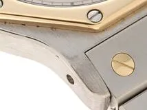 Cartier　カルティエ　時計　サントスオクタゴン　W2001583　レディース　クオーツ　GP/SS　アイボリー文字盤【431】 2148103932632
