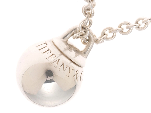 TIFFANY＆CO　ティファニー　ハードウェアボール　ネックレス　SVシルバー　3.5g　2148103932892　【471】L