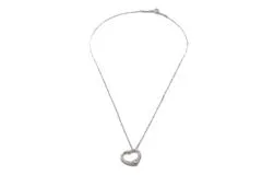 TIFFANY&CO ティファニー オープンハートネックレス SV シルバー 925