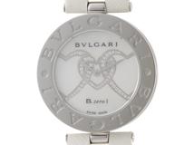 BVLGARI ブルガリ 腕時計 B.Zero1 BZ35WHDSL シェル/Dハート文字盤 SS/革 クォーツ【472】MN