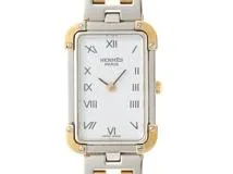 HERMES エルメス クロアジュール CR1.240 ステンレススチール/ゴールド