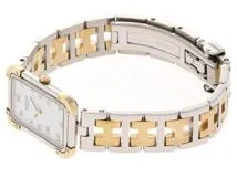 HERMES エルメス クロアジュール CR1.240 ステンレススチール/ゴールド