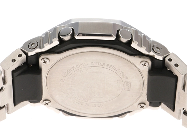 CASIO　カシオ　G-SHOCK　アナログデジタル　GM-2110D-7AJF　クォーツ　シルバー　メンズ　樹脂／ステンレススチール　2148103934384【207】