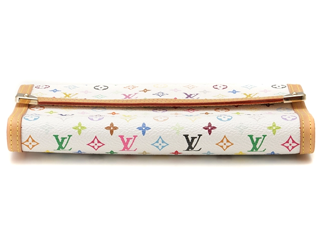 LOUIS VUITTON ルイヴィトン 財布/三つ折り長財布 ポルトトレゾール・インターナショナル マルチカラー ブロン M92659【472】YY