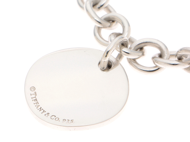 TIFFANY＆CO ティファニー ノーツラウンドタグ ブレスレット SV