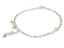 TIFFANY&CO　ティファニー　クレセントムーンBL　ブレスレット　SV　シルバー　12.2g　三日月　2148103936517　【200】