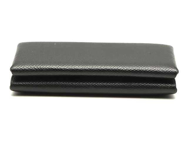 HERMES エルメス カードケース カルヴィ・デュオ ブラック ヴォー