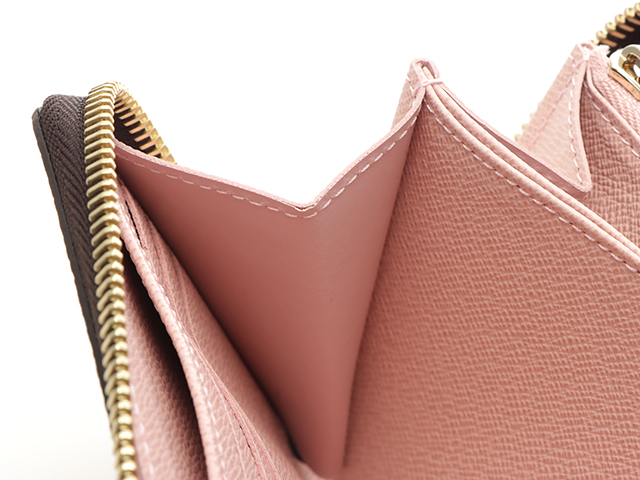 LOUIS VUITTON ルイヴィトン ジッピーウォレット モノグラム ローズ