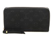 Louis Vuitton　ルイヴィトン　ジッピー・ウォレット　モノグラム・アンプラント　ノワール　M61864　【472】YN