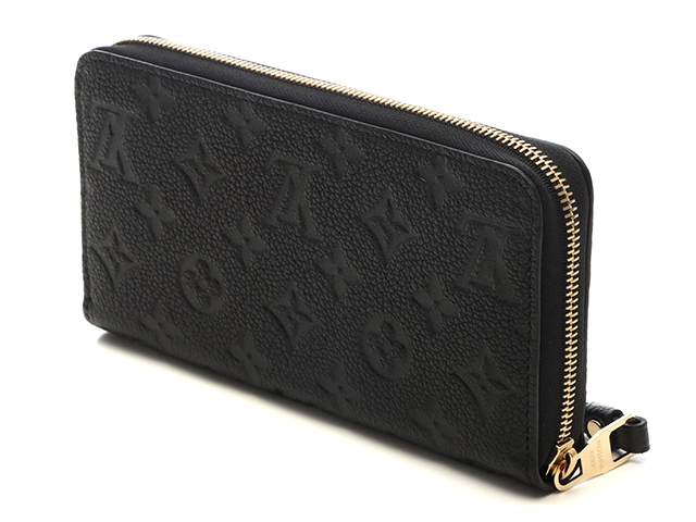 Louis Vuitton　ルイヴィトン　ジッピー・ウォレット　モノグラム・アンプラント　ノワール　M61864　【472】YN