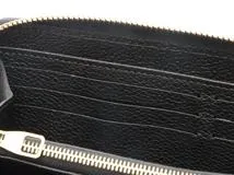 Louis Vuitton　ルイヴィトン　ジッピー・ウォレット　モノグラム・アンプラント　ノワール　M61864　【472】YN