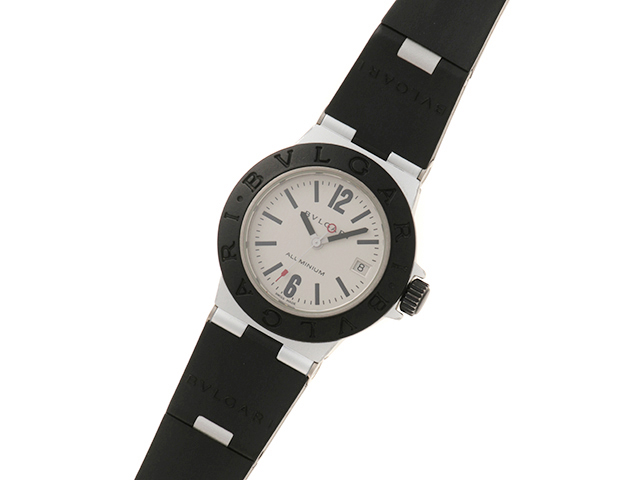 BVLGARI ブルガリ アルミニウム AL29TA シルバー文字盤 アルミニウム