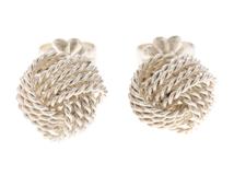 TIFFANY&CO　ティファニー　サマセットツイストノット　ピアス　SV　シルバー　2.8g　2148103938993　【200】